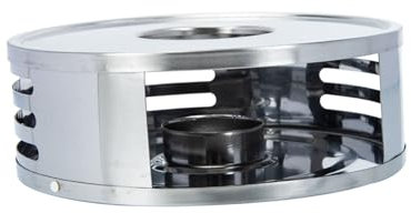 MAGICLULU Japanese Style Tea Warmer Candle Teapot Heating Base Home Tea Pot Heater Stainless Steel Winter Warmer Supply