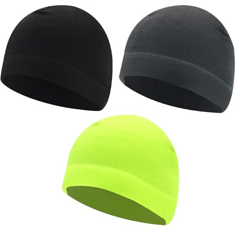Mayoii 3er-Pack Skull Caps für Herren & Damen – Leichte Laufmütze Herren
