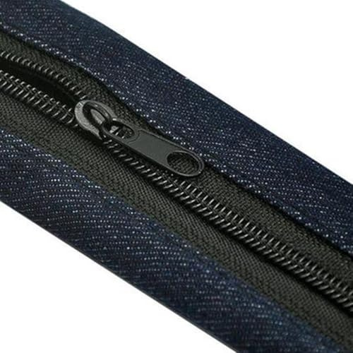 Gaine de câble de soudure bleue pour torches TIG/MIG #9 et #17, largeur fermée, gaine flexible avec chaîne de tirage, compatible avec les câbles de torche refroidis par air, (4 m)