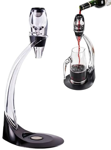 Aireador de vino - Herramienta de cocina portátil rápida multiusos | Decantador aireador de vino | Dispensador de bebidas de decantación rápida para Navidad, San Valentín, jubilación, fiesta, cocina