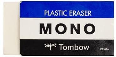Tombow Mono-Radiergummi, weiß, Jumbo