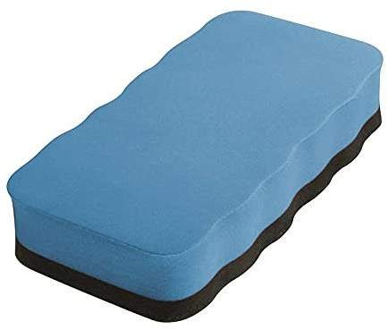 Techly 309319 Cancellino Blu per Lavagne Magnetiche Bianche Flipchart Blu