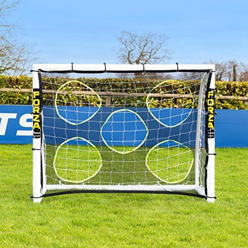 FORZA Torwand Zielnetz für Fußballtore Kinder & Erwachsene – Schussübungen im Garten & Verein – 9 Größenoptionen für Fußballtore – Robuste Trainingshilfe - Tor Nicht INBEGRIFFEN