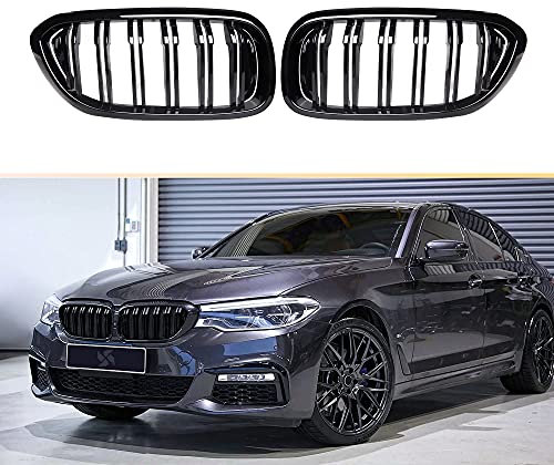 Calandre G30 en ABS pour BMW Série 5 G30 G31 F90 Noir brillant