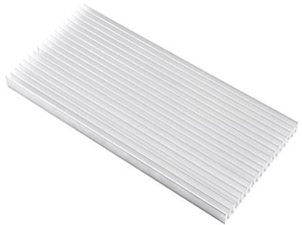 Kühlkörper Aluminium Grundplatte PCB Panel Leiterplatte Substrat Star Kühlkörper LED Kühlkörper (300 * 140 * 20MM)