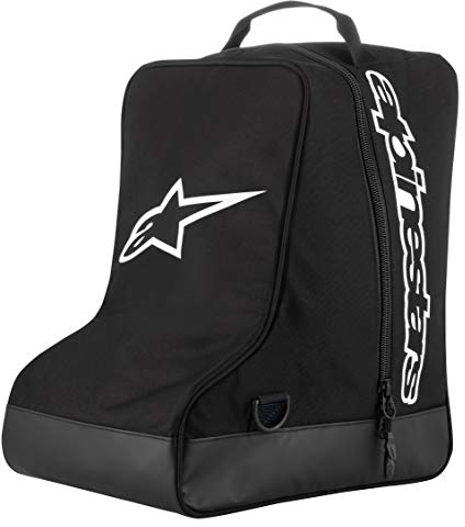 Alpinestars Unisex-Erwachsene 6106319-12 Stiefeltasche schwarz/weiß, Multi