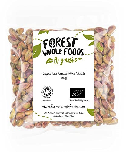 Forest Whole Foods - Organic Raw Shelled Pistachio Nuts (250g)