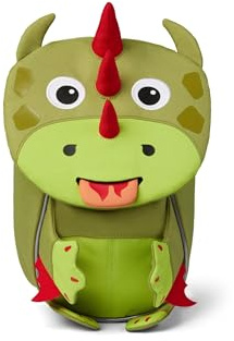 Affenzahn Kleiner Freund - Kinderrucksack für 1-3 Jährige im Kindergarten - Drache - Grün