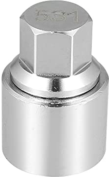 X AUTOHAUX 531 Clé Démontage Serrure Douille Écrou Antivol de Roue Voiture pour VW Touareg Magotan Tiguan Phaeton