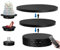 Drehteller Elektrisch, Elektrischer 360 Grad Drehteller mit Fernbedienung für Fotografie, Automatische Drehplattform, Drehständer zur Präsentation von Schmuck, Uhren, Digitalen Produkten (Weiß)