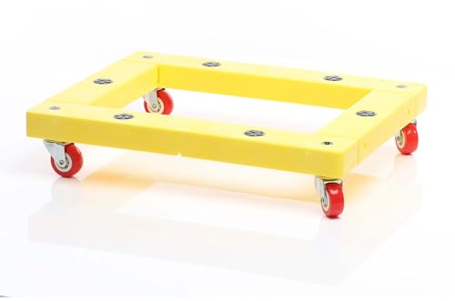 Wiltec Base con ruote per piante e mobili 136 kg Carrello trasporto 508x406mm Trasloco Officina