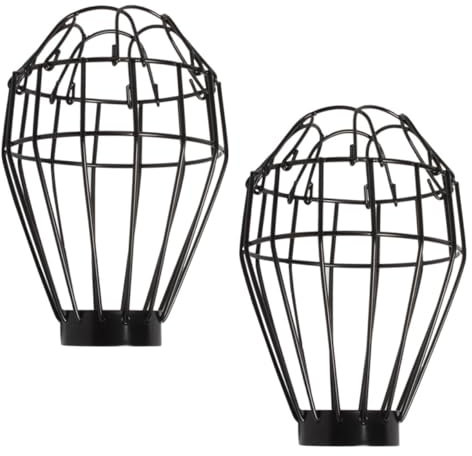 WHAMVOX 2 Stück Reptilien Heizlampe Lampenschirme Aus Keramik Anti Verbrühungs Lichtschutzgitter Für Terrarien Hitzebeständige Lampenabdeckung Zum Schutz Vor Verbrennungen