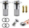 ShiWuYou 2 Stücke WaschbeckenstöPsel, 28-32mm Universal Pop Up Abflusssieb Waschbecken, Abflussstopfen für Aufsatzwaschbecken, Abflusssieb Abflussstopfen, Siebstopfen mit Haarsieb
