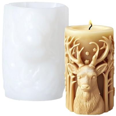 Weihnachtsthema-Silikonform – Party-Dekor, Schleifwerkzeuge, Silikon-Kerzengefäße, Topfformen | Silikon-Säulen-Aromatherapiekerzen, Wachsseife für Aromatherapie-Wachskerzen, Weihnachtsbaum-Party-Dekor