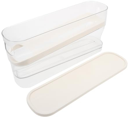 Angoily Refrigerator Egg Storage Box Chicken Egg Basket Easter Holder Rolling down Organizer Rack