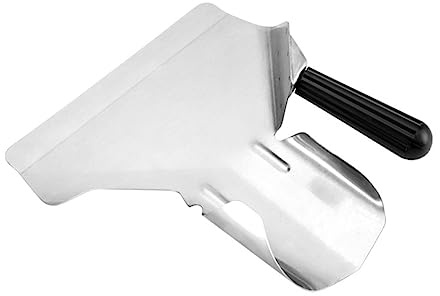 PAMINGONO Pala Para Papas Fritas y Hielo Acero Inoxidable Resistente Multifuncional Para Empacar Alimentos Uso Doméstico y Profesional Herramienta Cocina Portátil