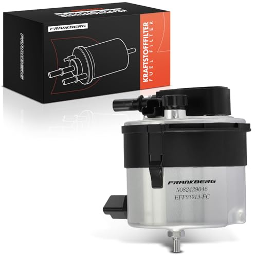Frankberg Kraftstoff filter Diesel Kompatibel mit C-Max DM2 1.6L Fiesta VI CB1 CCN 1.6L V50 545 1.6L C30 533 1.6L Focus C-Max DM2 1.6L Replace# KL569