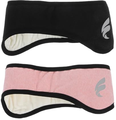 jojofuny 2Er Set Schallschutz Schlaf Ohrenschützer Stirnband Geräuschreduzierende Ohrwärmer Winter Ohrwärmer Schlafmaske Baumwolle Für Männer Und Frauen Reisen