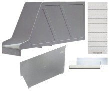 Leitz Abdeckschild fr Stehsammler 2421/2427, 20 Stck