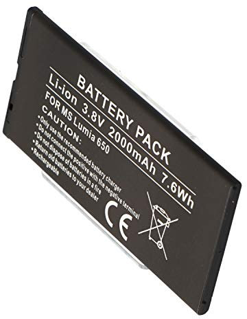 Akku kompatibel mit Microsoft Lumia BV-T3G, Lumia 650, Lumia 650 DS 3,8 Volt 2000mAh