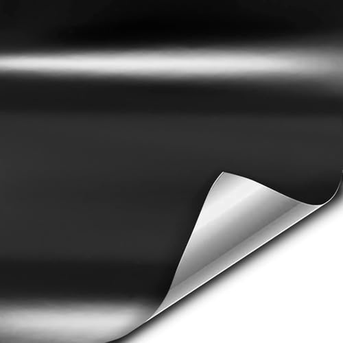 VViViD+ Satin Black Premium Adhesive Vinyl Wrap Film (6ft x 5ft)