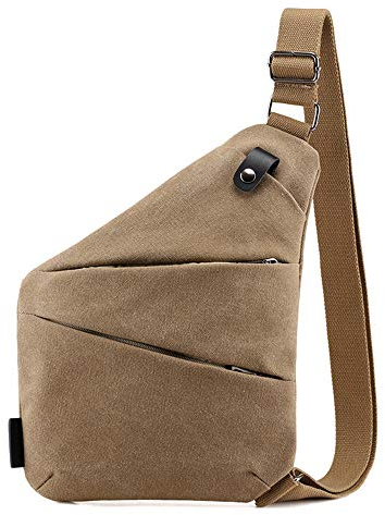 Ovecat Unisex Anti Theft Sash Sling Crossbody Bag