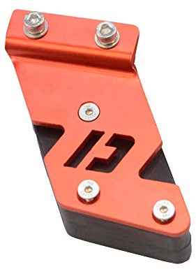 Guías tensoras para Cadena de Moto Doppler Compatible con rieju 50/125 MRT Pro/Marathon Rojo