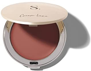 Cream Luxe Blush from Sculpted by Aimee Connolly (Dusty Rose) – 7g Vegan Multi-Purpose Blusher for Dewy Glow