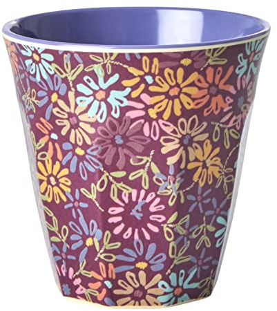 Rice Trinkbecher Melaminbecher aus 100% Melamin Wild Vintage Flower Blume medium