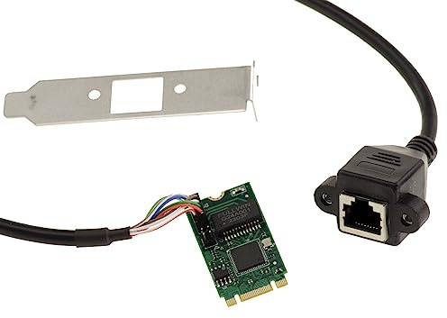 KALEA-INFORMATIQUE M2 M.2 NGFF M B+M Key Gigabit LAN Ethernet 10 100 1000Mbps mit Intel I210 Chipsatz.