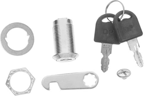 DOITOOL Mailbox Cam Locks with Keyed Security Tubular Drawer and Cupboard Lock for Cabinets Mailboxes Durable Anti-Theft Design for Enhanced Safety