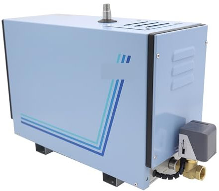 GéNéRateur De Sauna Portatif Pour Sauna, Cuiseur vapeur de bain de vapeur à auto-drainage, 9kw, for la maison, douche de SPA, avec commandes programmables étanches, générateur de bain de vapeur Chauff