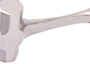 MUKCHAP 2PCS 1.46kg/3lbs Club Hammers, High Carbon Steel Lump Hammers with Yellow Black PPR Handle for Gardening, Camping, Rock