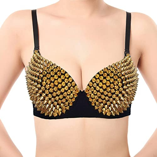 Fitness Damen Frauen-BH Perlen-BH Nachtclub-BH Ananas-BH Zwangsjacke (A, M=34=75B)