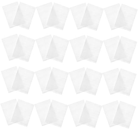 Mikikit 240 pezzi Dischetti Struccanti in Cotone Quadrati Spessi Assorbenti per Pulizia Viso e Rimozione Trucco Usa e Getta per Cura Quotidiana