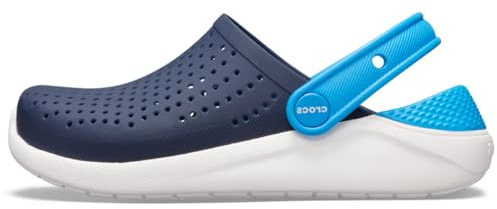 Crocs Unisex Kinder LiteRide Clog K Clog, Navy/White, 28/29 EU