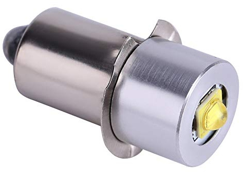 GOTOTOP High Power LED Upgrade Bulb, 5W 6-24V P13.5S LED Flashlight Bulb-200~210LM Replacement Bulb Torch Lamp Emergency Work Light