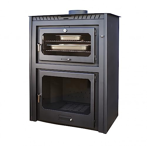 JOIMA - Holzofen mit Backofen Modell Aviles. Wood Stove 17,50 kW