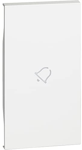 Bticino Living Now Cover Comando Campanello 2 Moduli Bianco KW01M2D KW01M2D