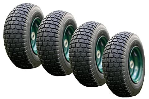 Selections Garden Trolley Cart Replacement Wheels (12 Inch - 30cm) - Pack of 4