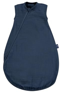 Alvi Sommertraum Mull | Sommerschlafsack für Babys mit 0.5 TOG aus 100 % Baumwolle, atmungsaktiv und leicht für warme Nächte