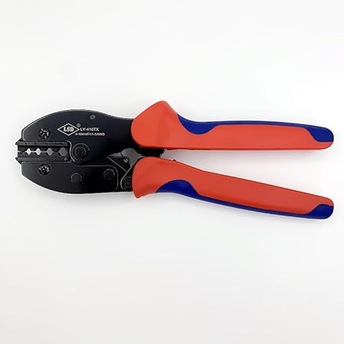 LY-416TX Hand Crimping Tools for Crimping Non-Insulated Cable lugs terminals 4-16mm² Professional Ratchet Pliers Crimper 11-5AWG