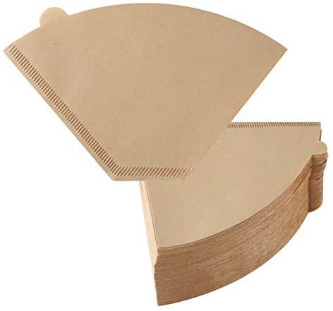 160 Pezzi Filtri Caffe Americano, 4 Forma a U filtri per Caffè Filtri In Carta Per Caffè Caffè Filtro per Casa Ufficio Tazza con Filtro Filtro Manuale (8-12 Tazze)
