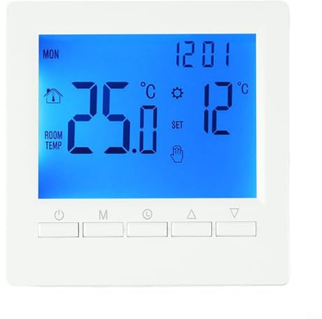 Programmable Digital Thermostat for Home LCD Display Room Temperature Controller Underfloor Heat Control Digital Thermostat Kit