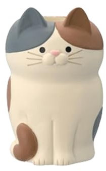 WOGXN Katzen Stifthalter - Stiftehalter Aus Harz - Desktop Organizer, Stifthalter Schreibtisch Zubehör, Dekorative Stifthalter,Stiftehalter Schreibtisch Büro Organizer Make-Up Pinselhalter