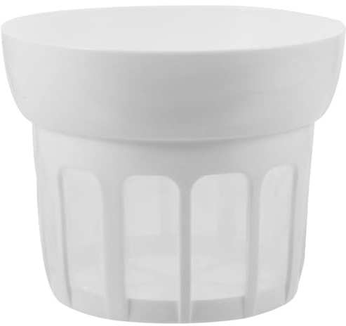 Cabilock Joghurtfilter Mit Feinmaschigem Sieb Für Griechischen Joghurt Molketrennung Küchenwerkzeug 13.5X13.5X11 Cm Für Cremige Joghurt Zubereitung