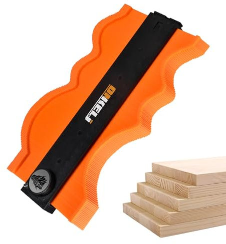 Konturenlehre Werkzeug - Werkzeuge Gauge Winkel Holzbearbeitung | Einstellbarer Multi-Winkel-Profil-Duplikator für Holzbearbeitung, Bodenbelag, Teppich und Fliesenverlegung | Messwerkzeug Geschenk für
