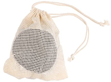 WRITWAA 10stücke Wiederverwendbare Bamboo Abschminkpads Sanfte Gesichtsreinigungstücher Lagigem Bambuskohle-material Mit Aufbewahrungstasche Für Frauen Effektive Makeup-entfernung Und