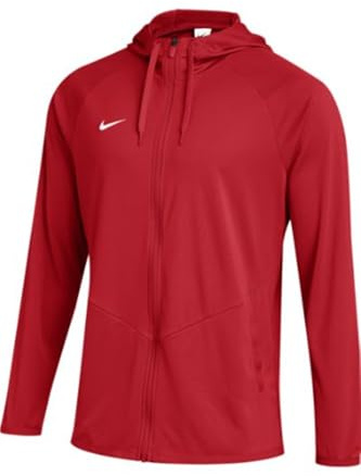 Nike Mens Full Zip Relentless Jacket (US, Alpha, X-Large, Regular, Regular, Red)
