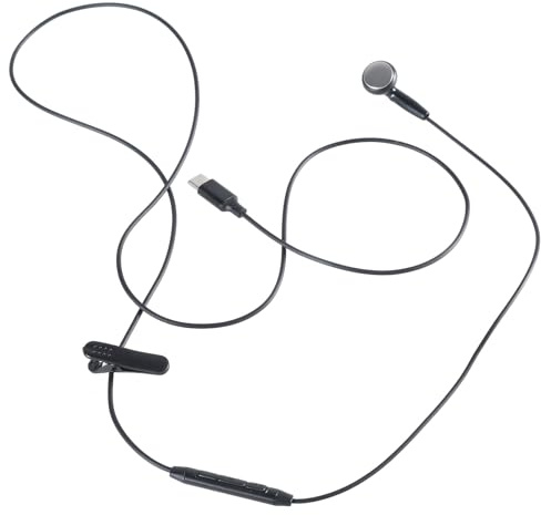USB Tipo C In Ear Single-Side Auricolari Auricolari Auricolari con Filo Cuffie Singolo Lato Per Cellulari Notebook